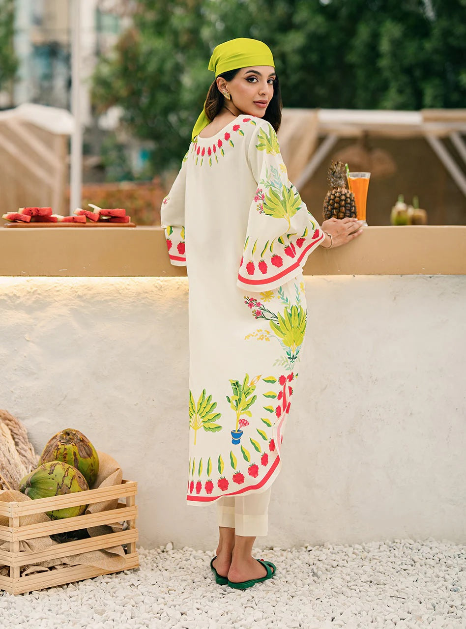 Rozy Tropical Oasis Co-ord Set