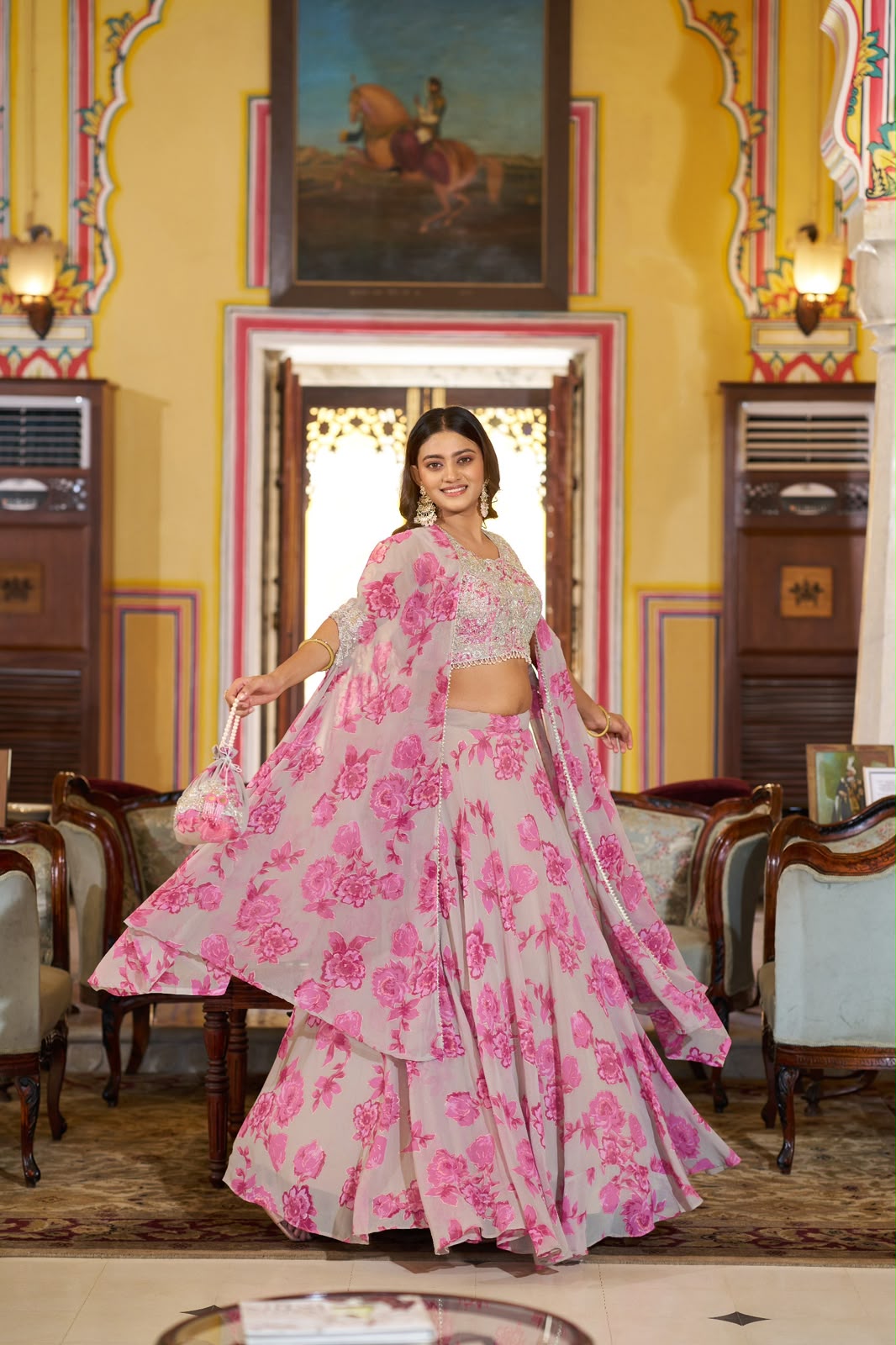 Raishvi Floral Lehenga Set