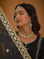 Siyah Noor Black Sharara Suit