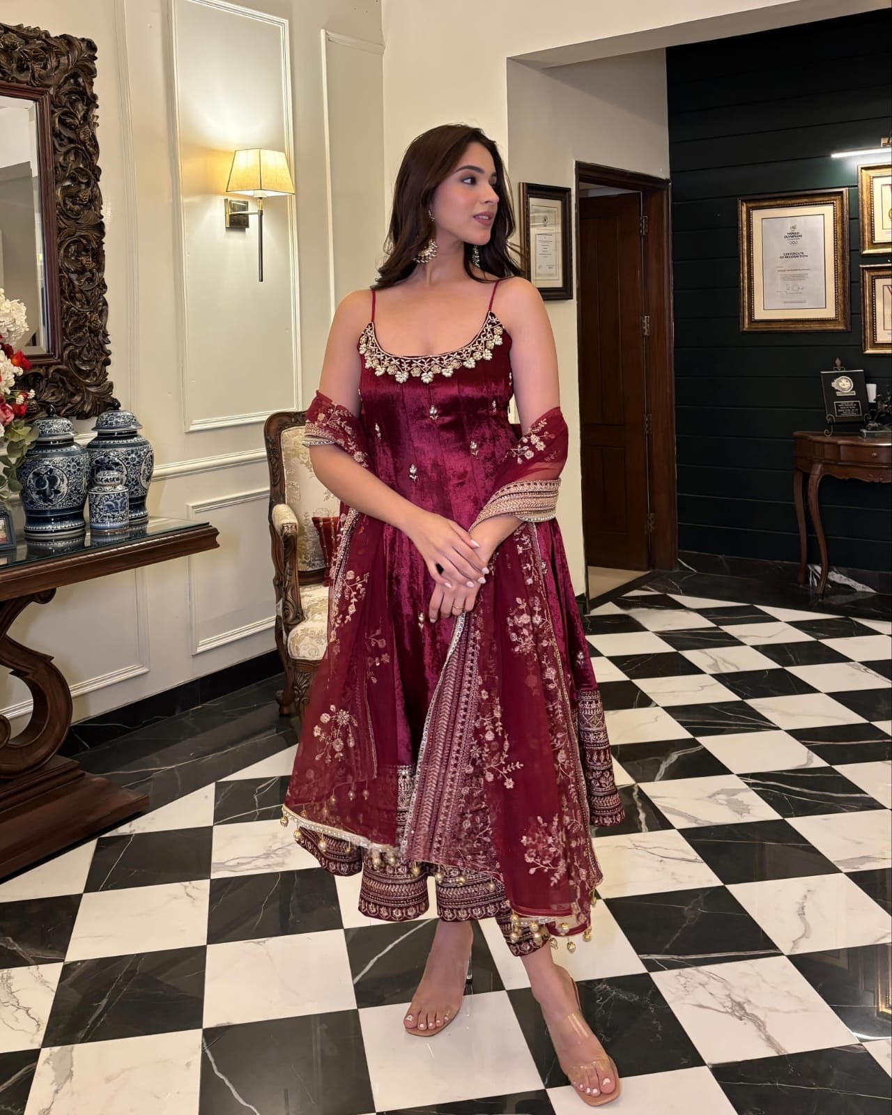 Rivika Anarkali Set