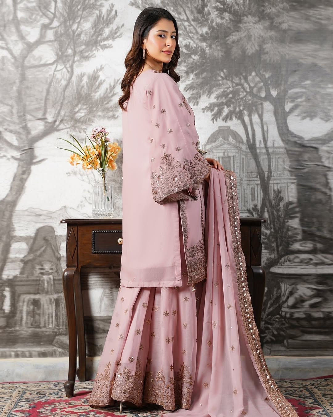 Yashi Sharara Suit Set