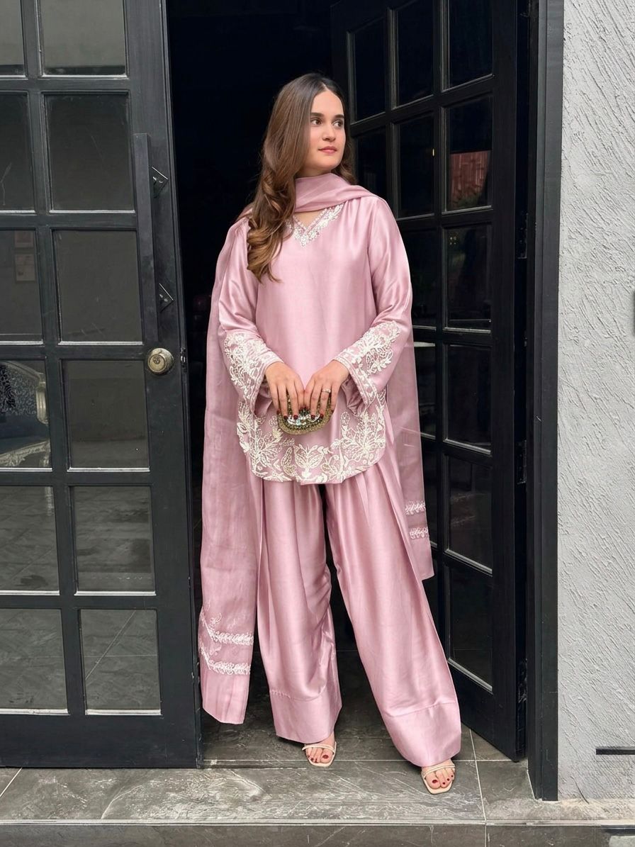 Alka Blush Farshi Suit
