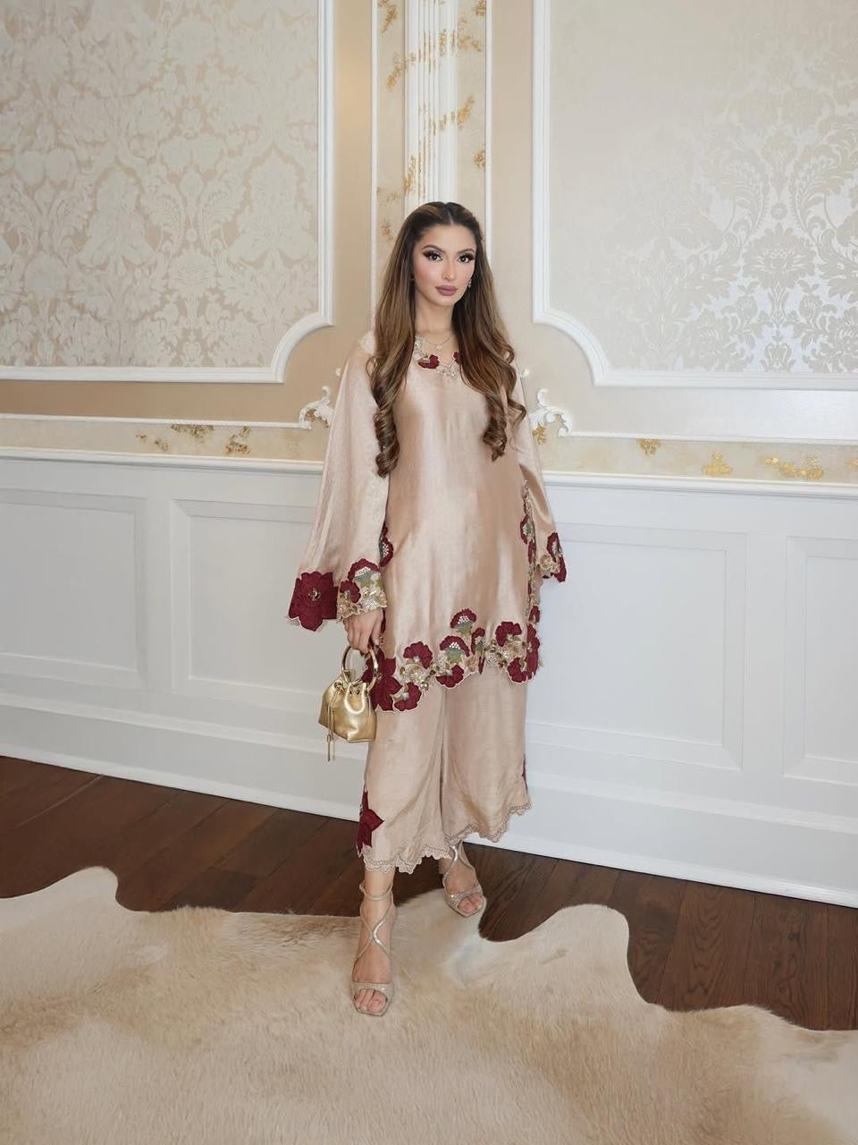 Vidya Floral Suit Set