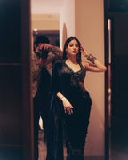 Zeenat Velvette Saree