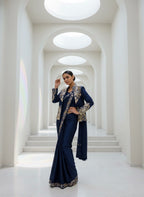 Lara Jacket Drape Saree