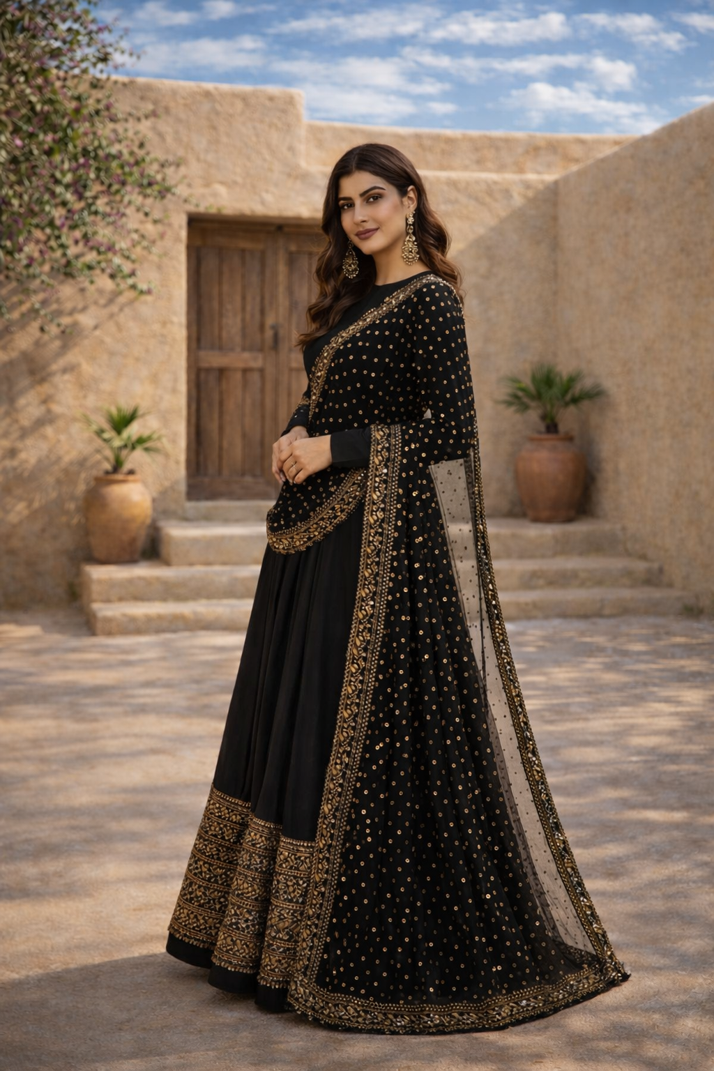 Jhanvi midnight anarkali