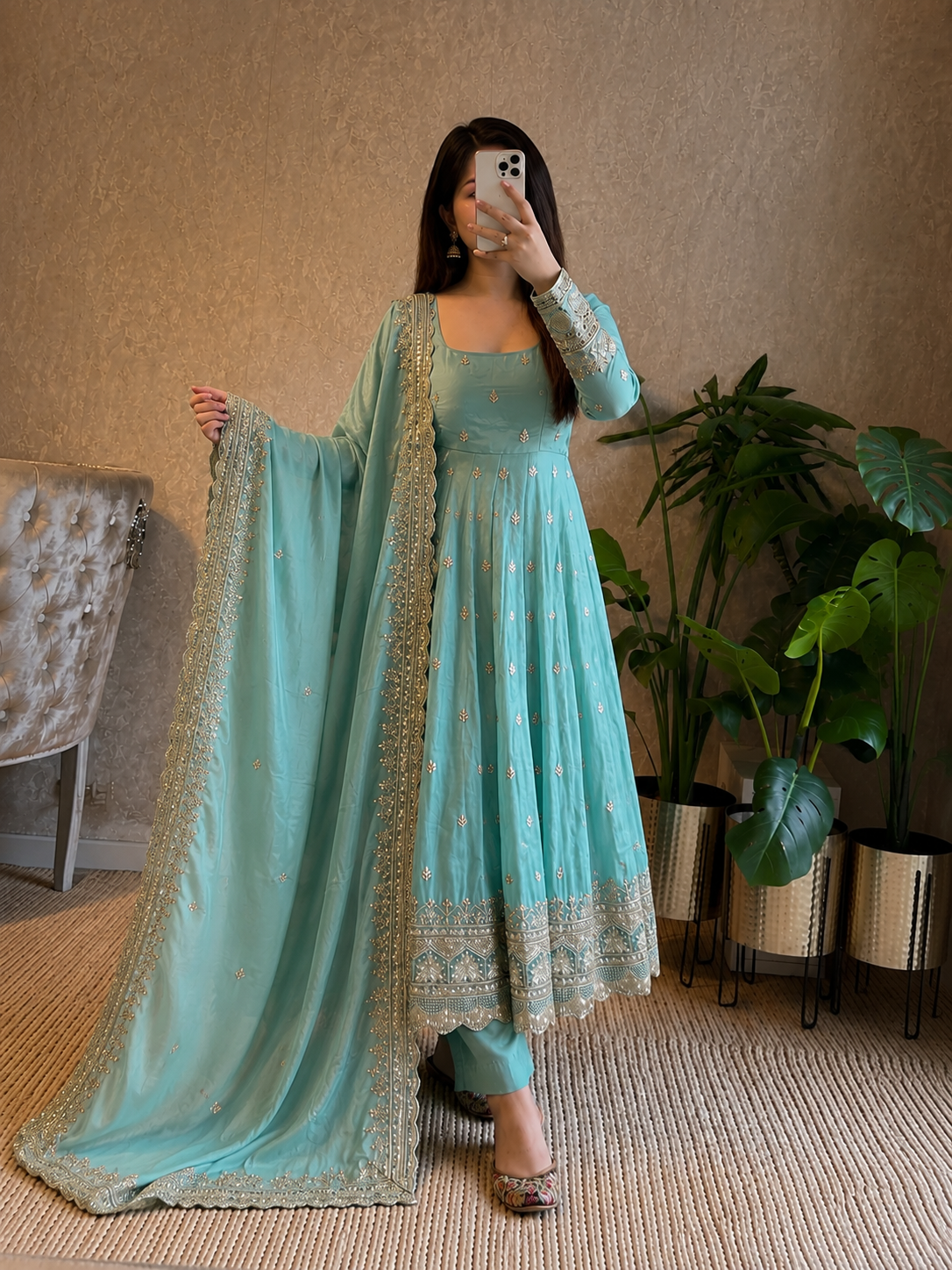Rida Anarkali Set