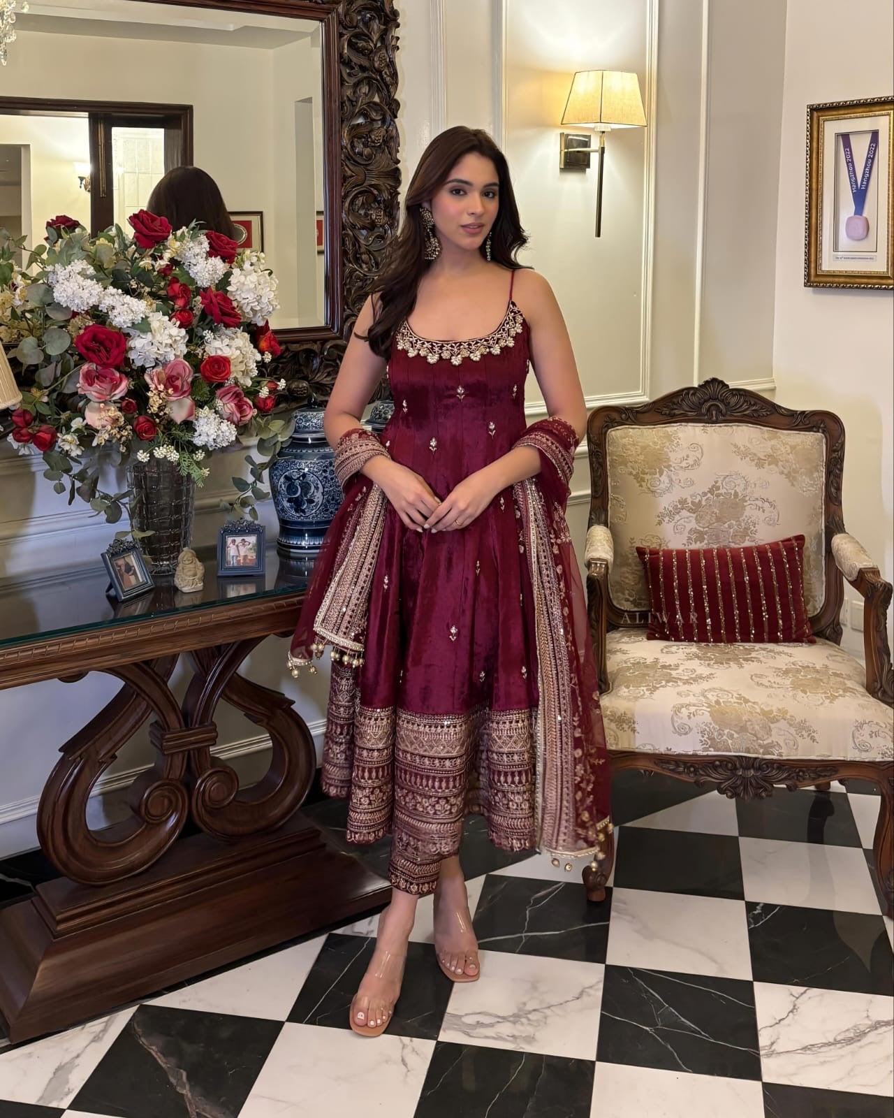 Rivika Anarkali Set