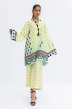 Riza Lime Leaf Tunic Set