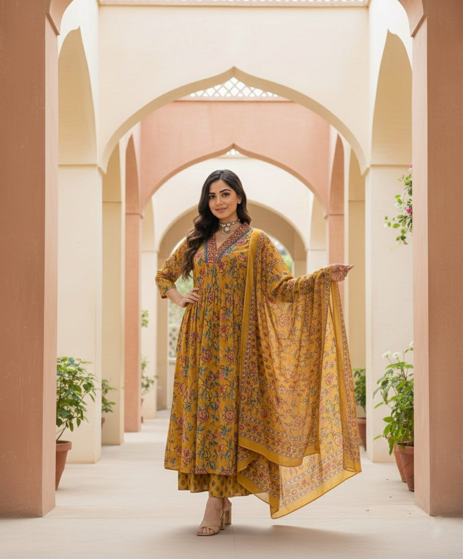 Alka Anarkalis Suit Set