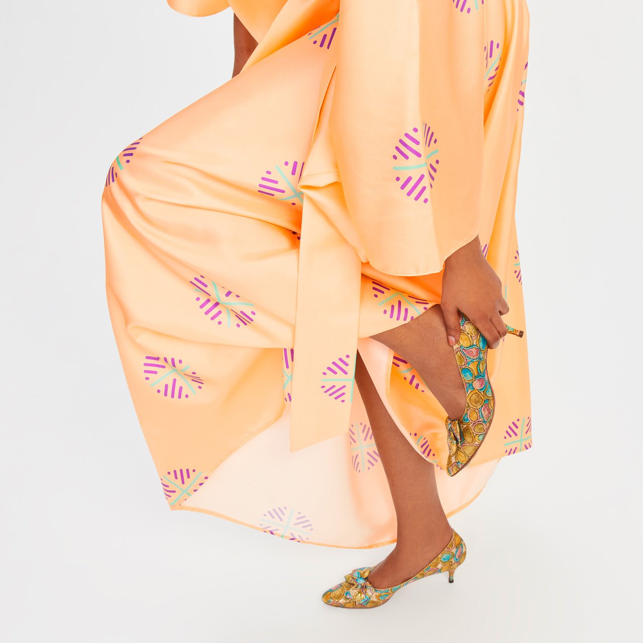 Nitya kaftan Set