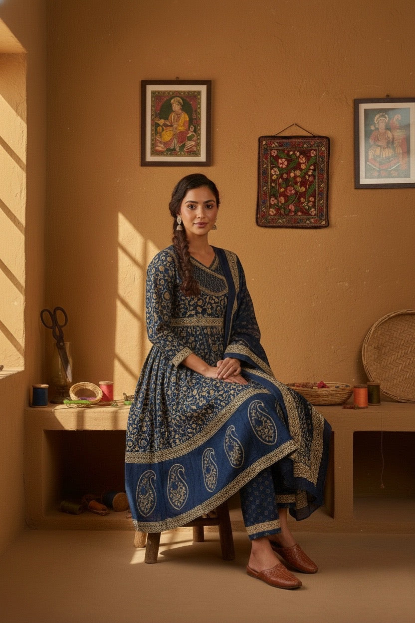 Kavita Anarkali Suit Set