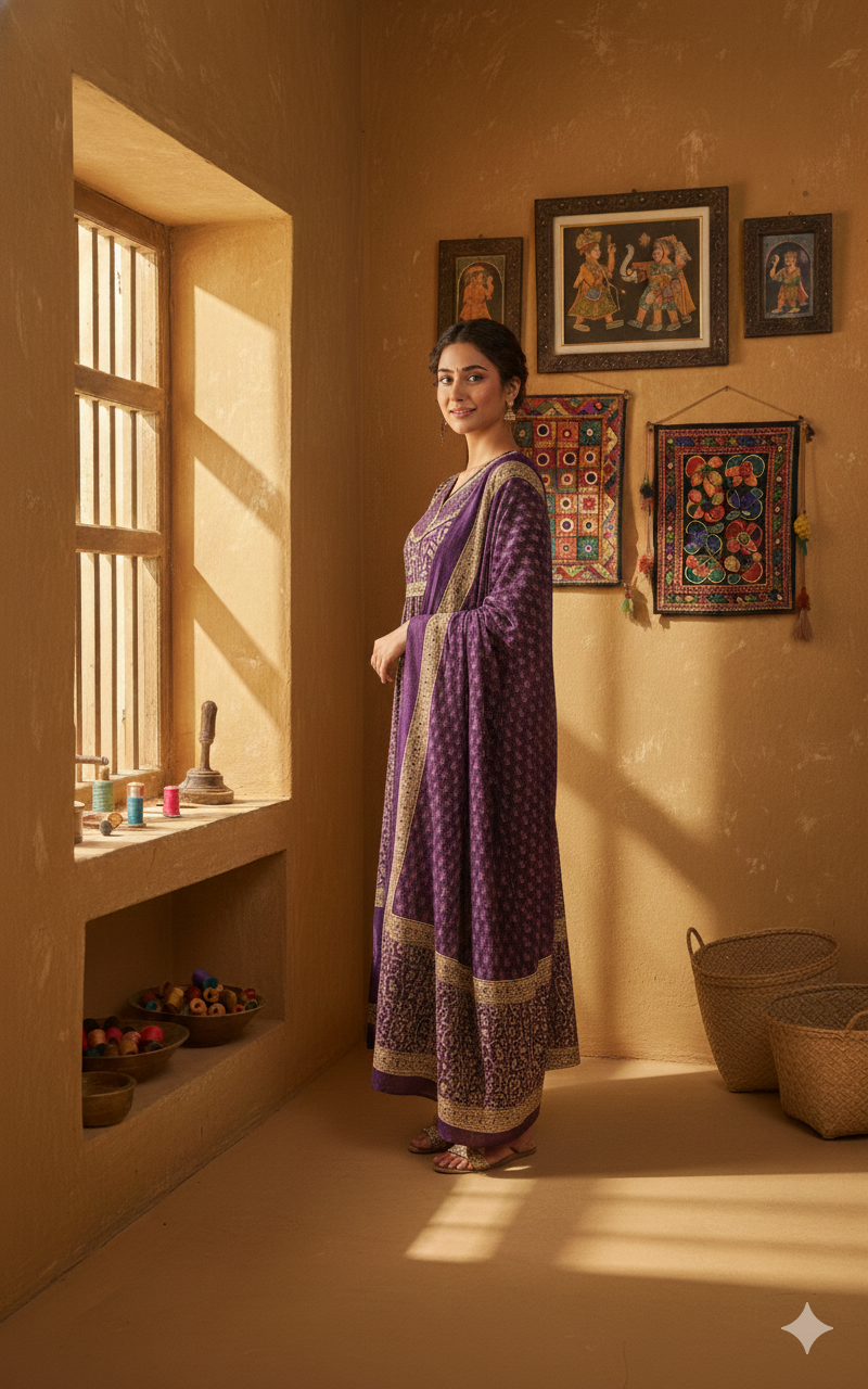 Kavita Anarkali Suit Set