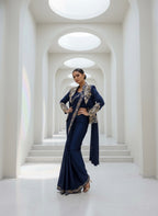 Lara Jacket Drape Saree