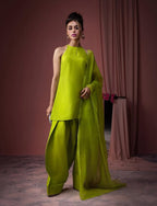 Rangreez Halter Farshi Salwar Set