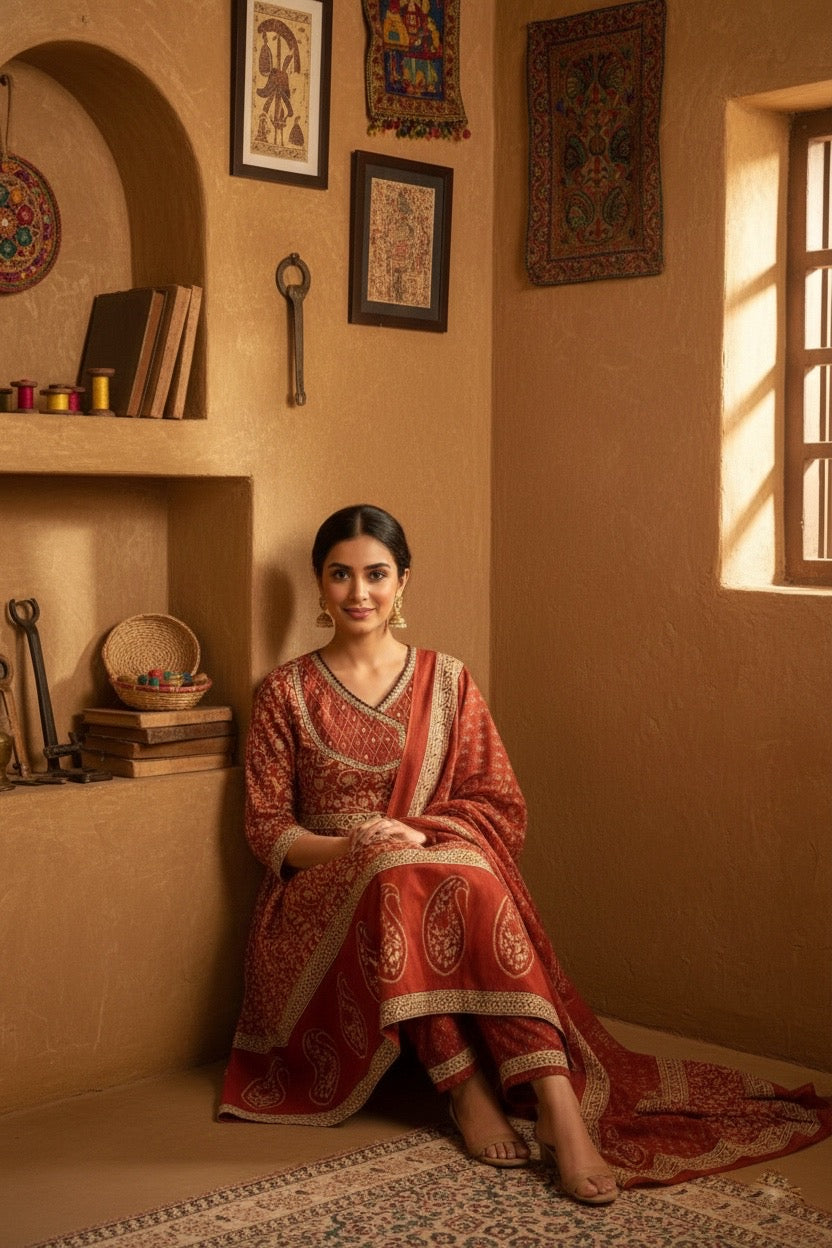 Noor Anarkali Suit Set