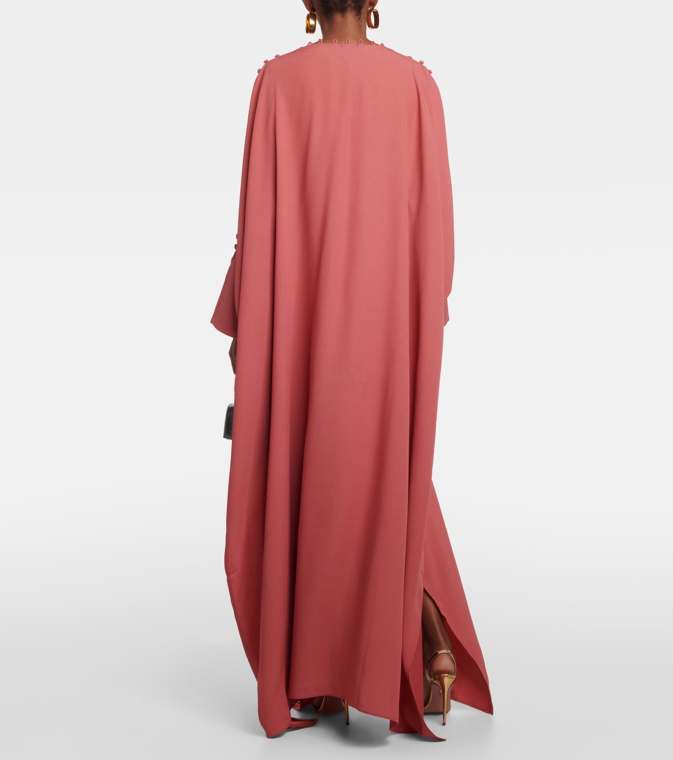 Ritu Minimalist Button Kaftan Gown