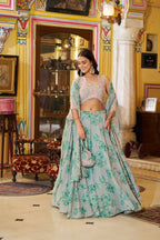 Rivangi Floral Lehenga Set