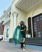 Renuka Velvet Kurta Set