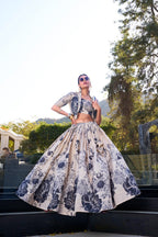 Rakshita Floral Lehenga Set