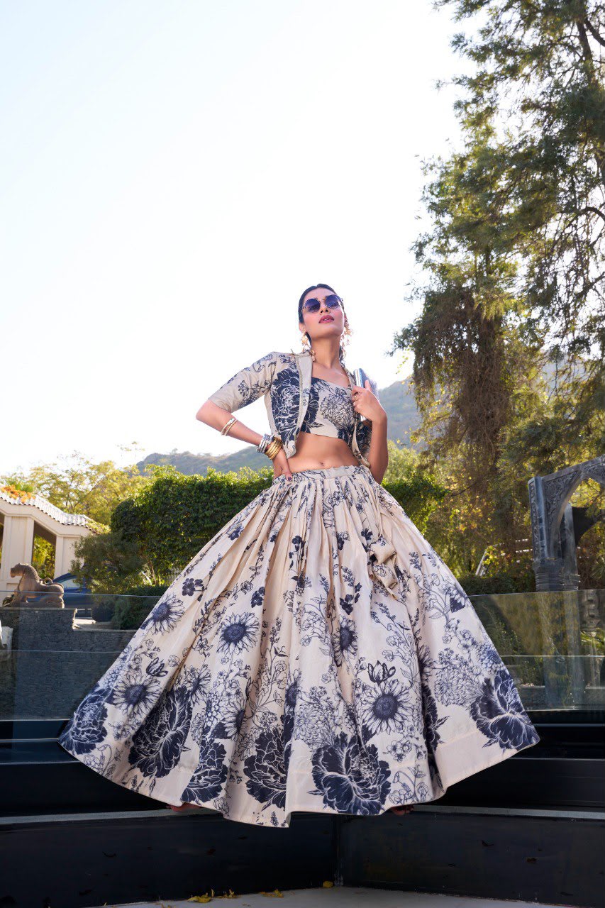 Rakshita Floral Lehenga Set
