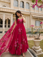 Rakhi Anarkali Set