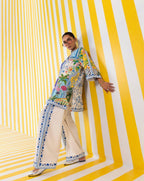 Rasha Med-Mosaic Co-ord Set