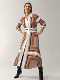 Risha Geometric Shirt Dress