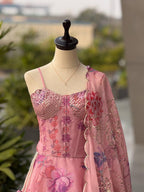 Rashvi Embroidered Corset Lehenga Set