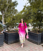 Ranya Ombre Omphalos Kurta Set