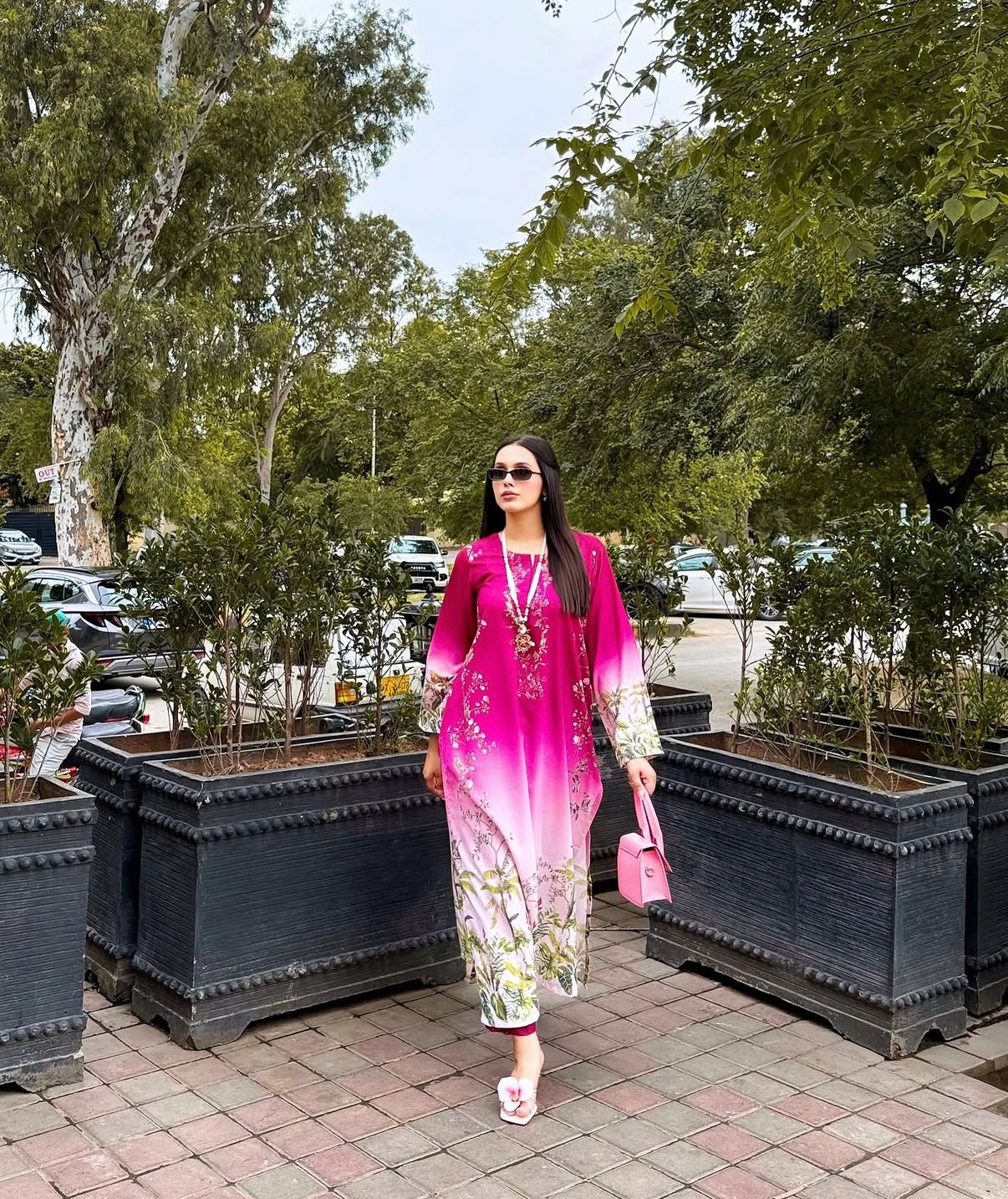 Ranya Ombre Omphalos Kurta Set