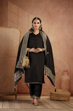 Tamanna Black Golden Suit