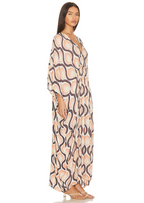 Risita Retro Wave Kaftan Gown