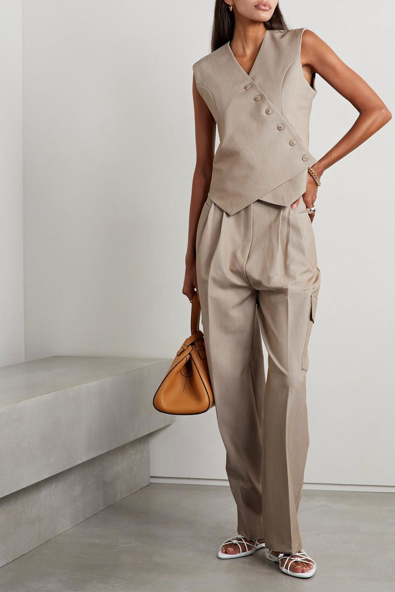 Ranya Structural Vest Co-ord Set