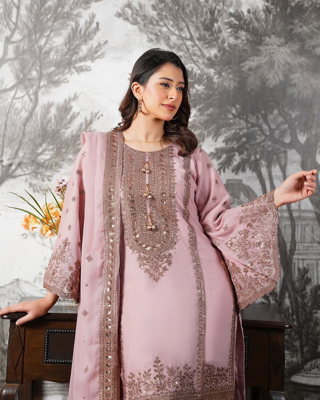 Yashi Sharara Suit Set