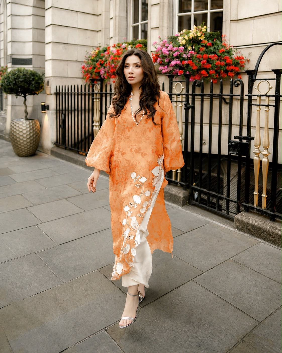 Rivika Floral Suit