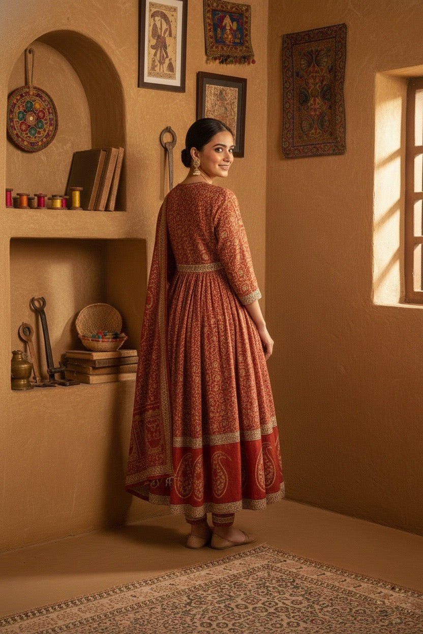 Noor Anarkali Suit Set