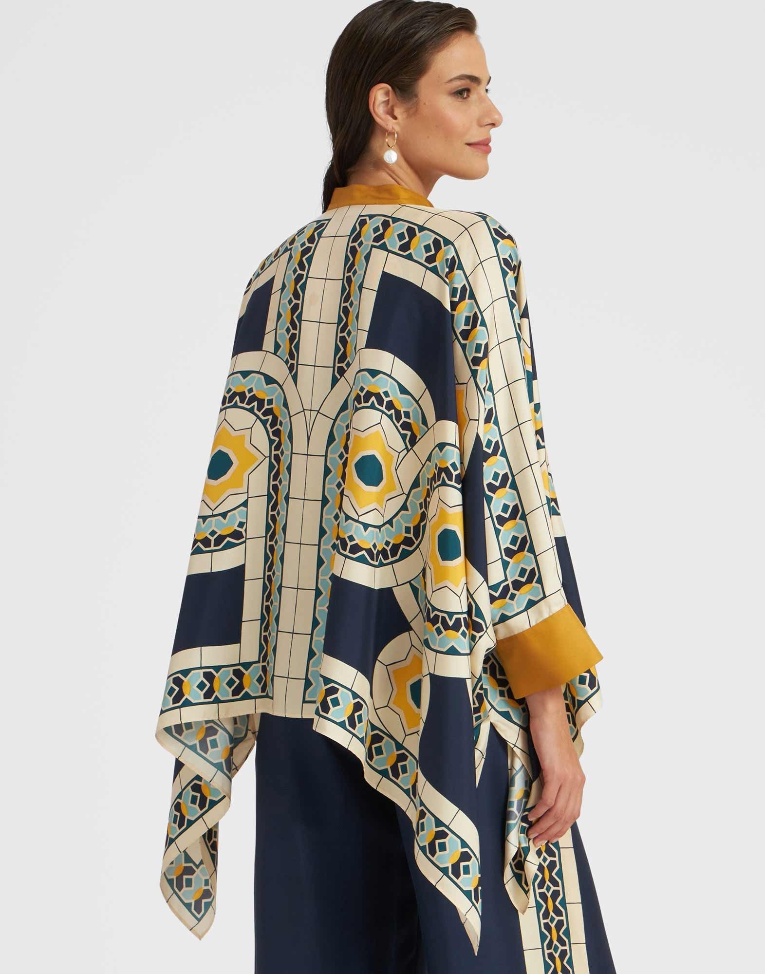 Ruchi Mosaic Kaftan Set