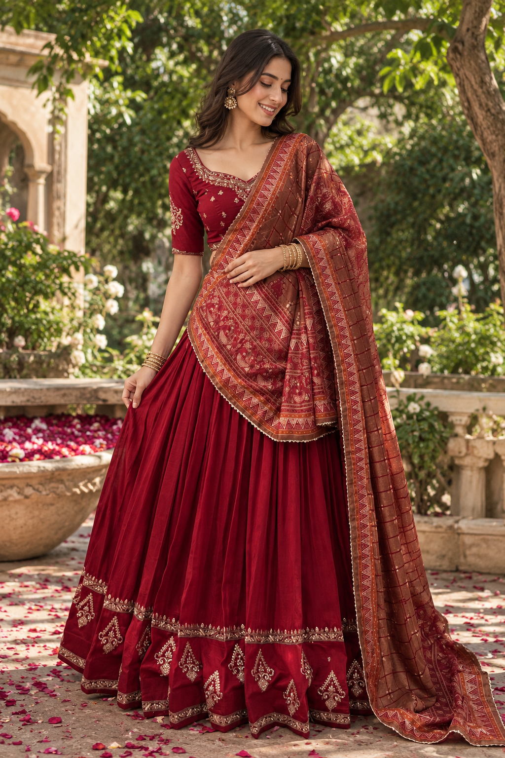 Rudrani Heritage Lehenga Set