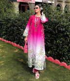 Ranya Ombre Omphalos Kurta Set