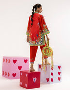Rhea Scarlet Oasis Tunic Set