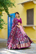 Raga Gulabi Lehenga Set