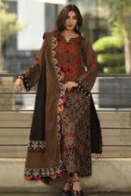 Elish brown black Straight Kurta Suit