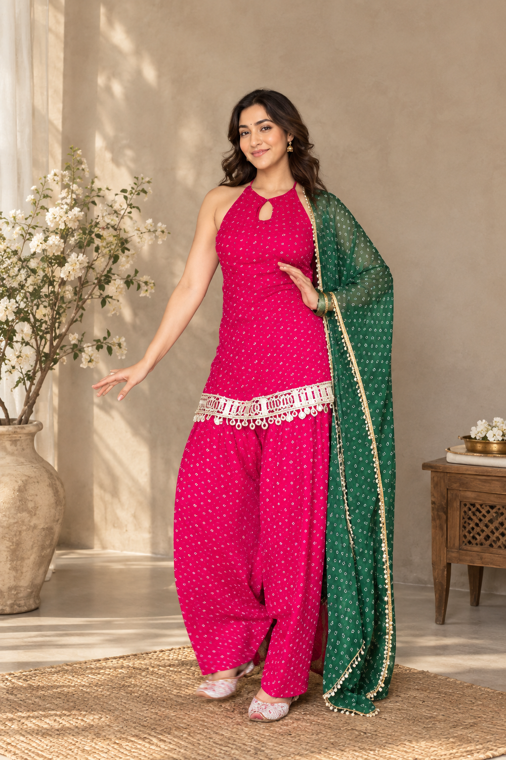 Ritwika Halter Farshi Salwar Suit Set