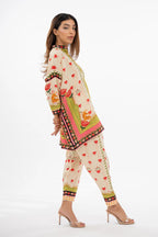 Ruhani Heartprint Co-ord Set
