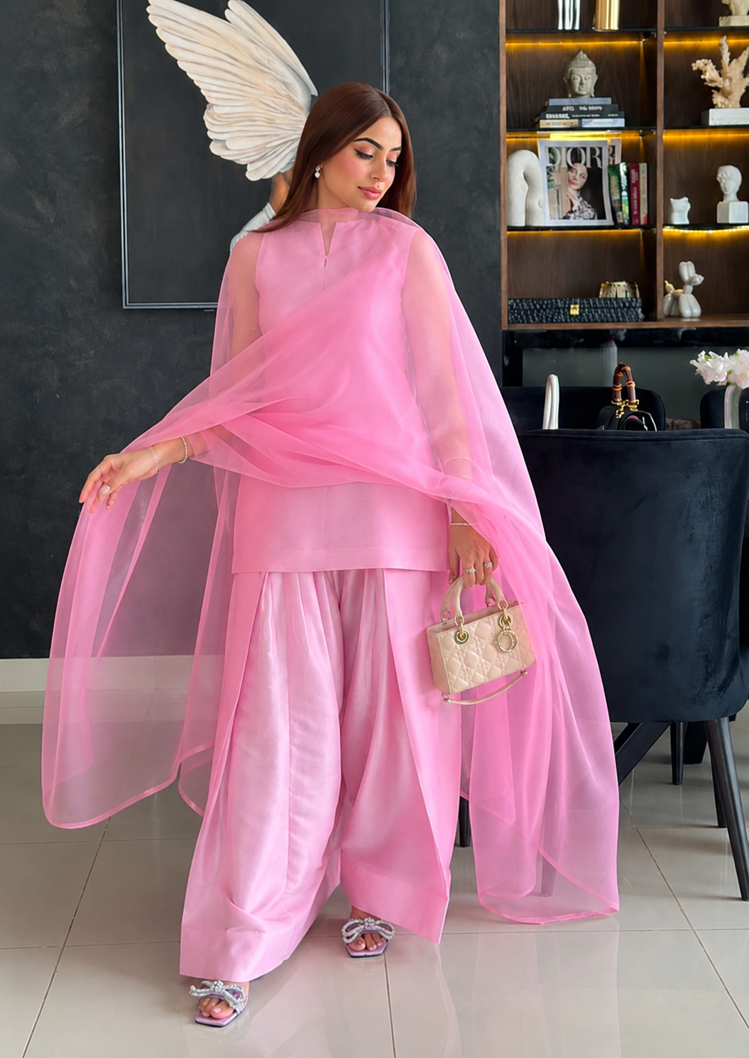 Radha Halter Farshi Salwar Set