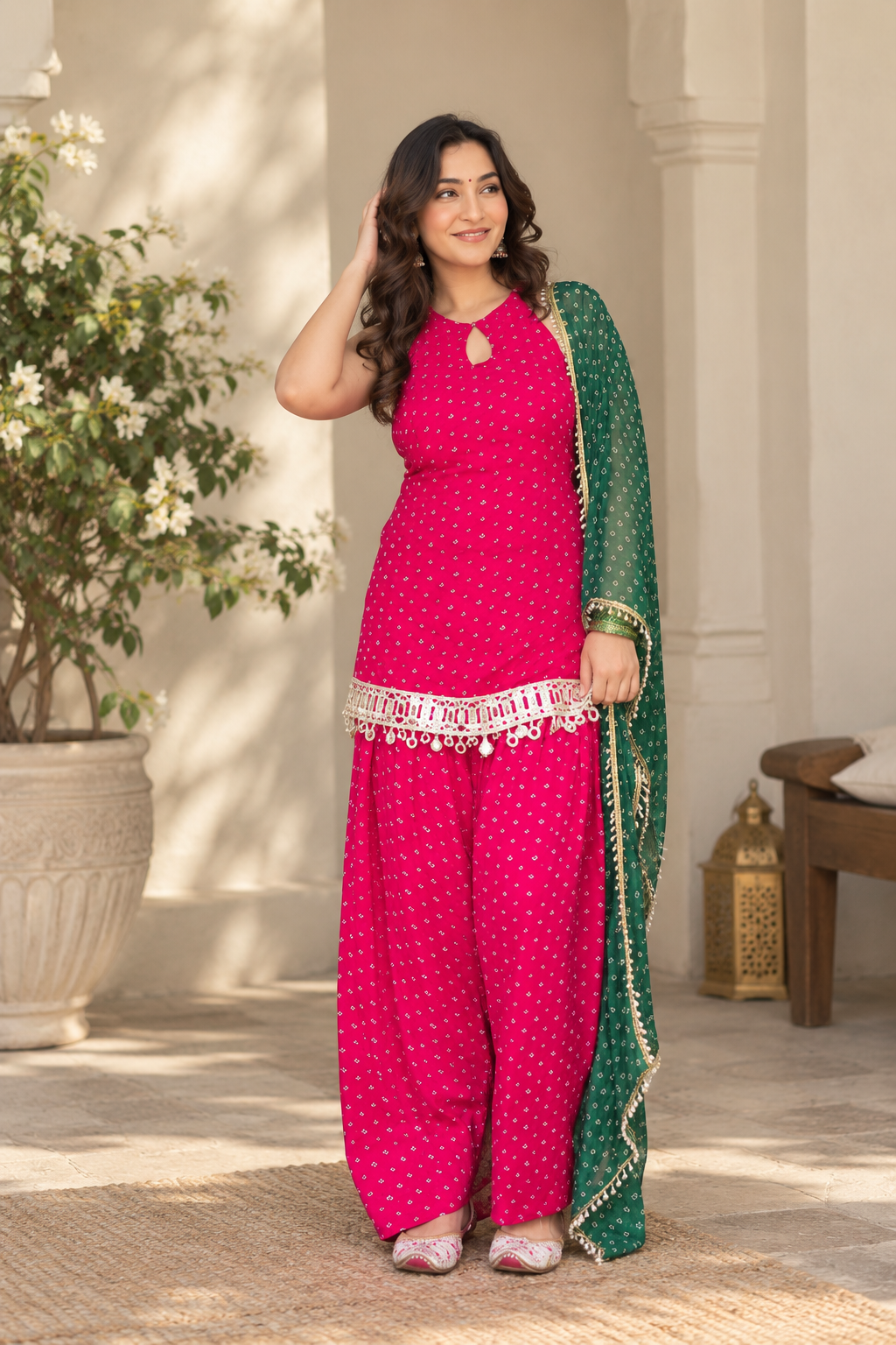 Ritwika Halter Farshi Salwar Suit Set