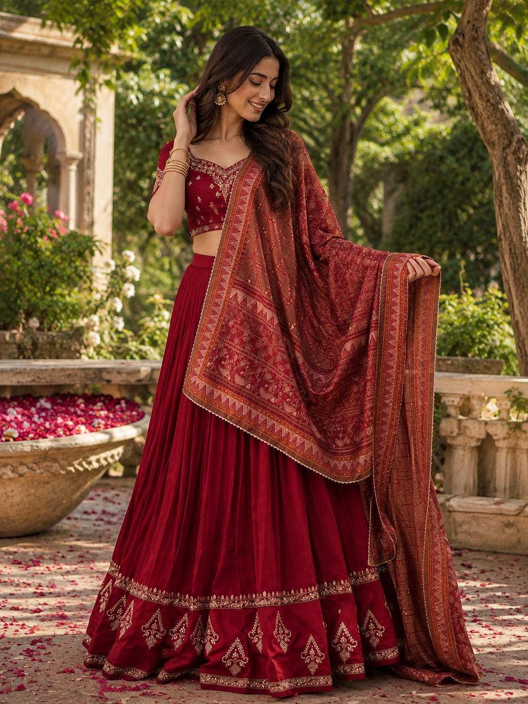 Rudrani Heritage Lehenga Set