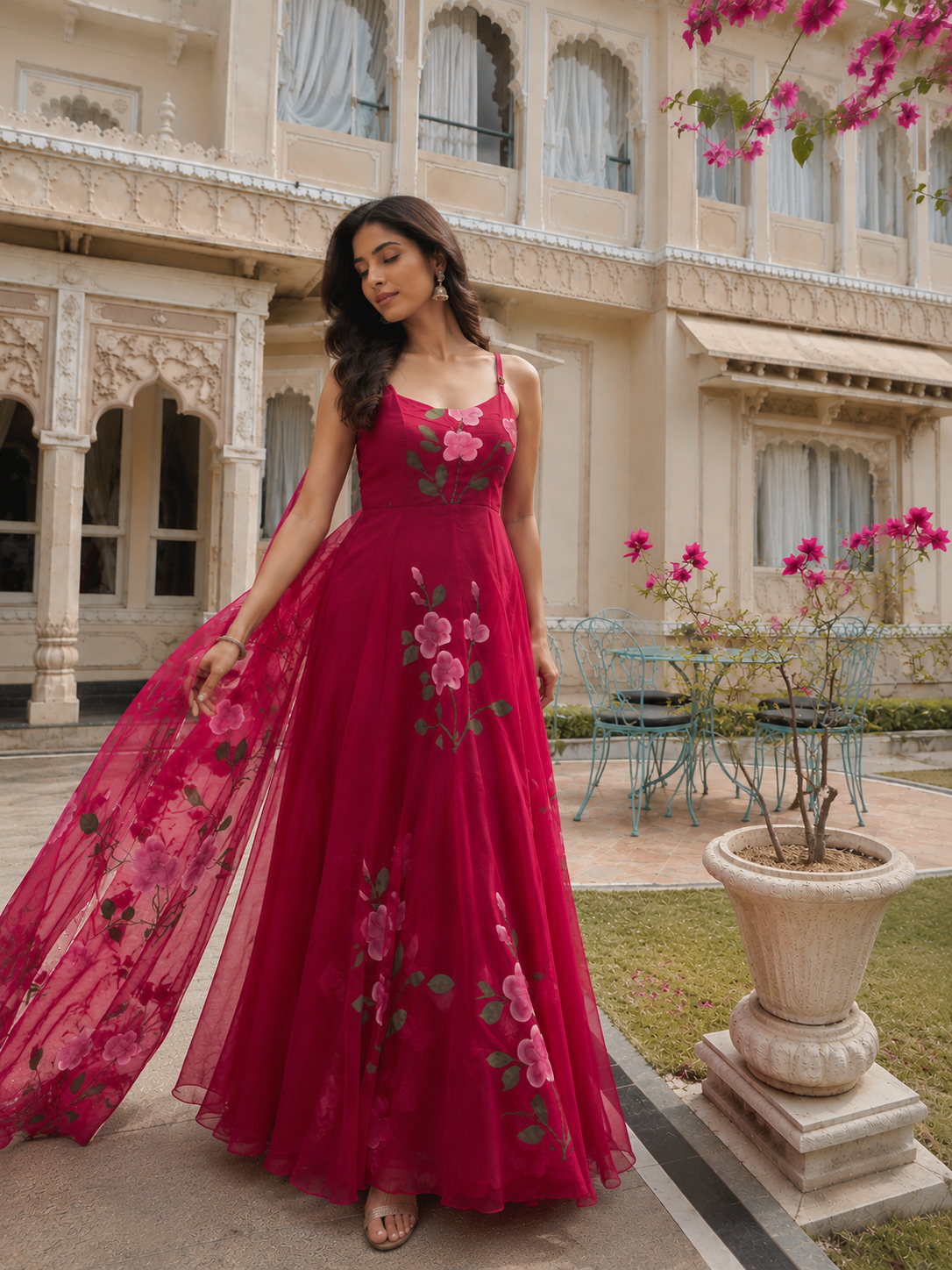 Rakhi Anarkali Set