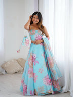 Rajal Embroidered Corset Lehenga Set